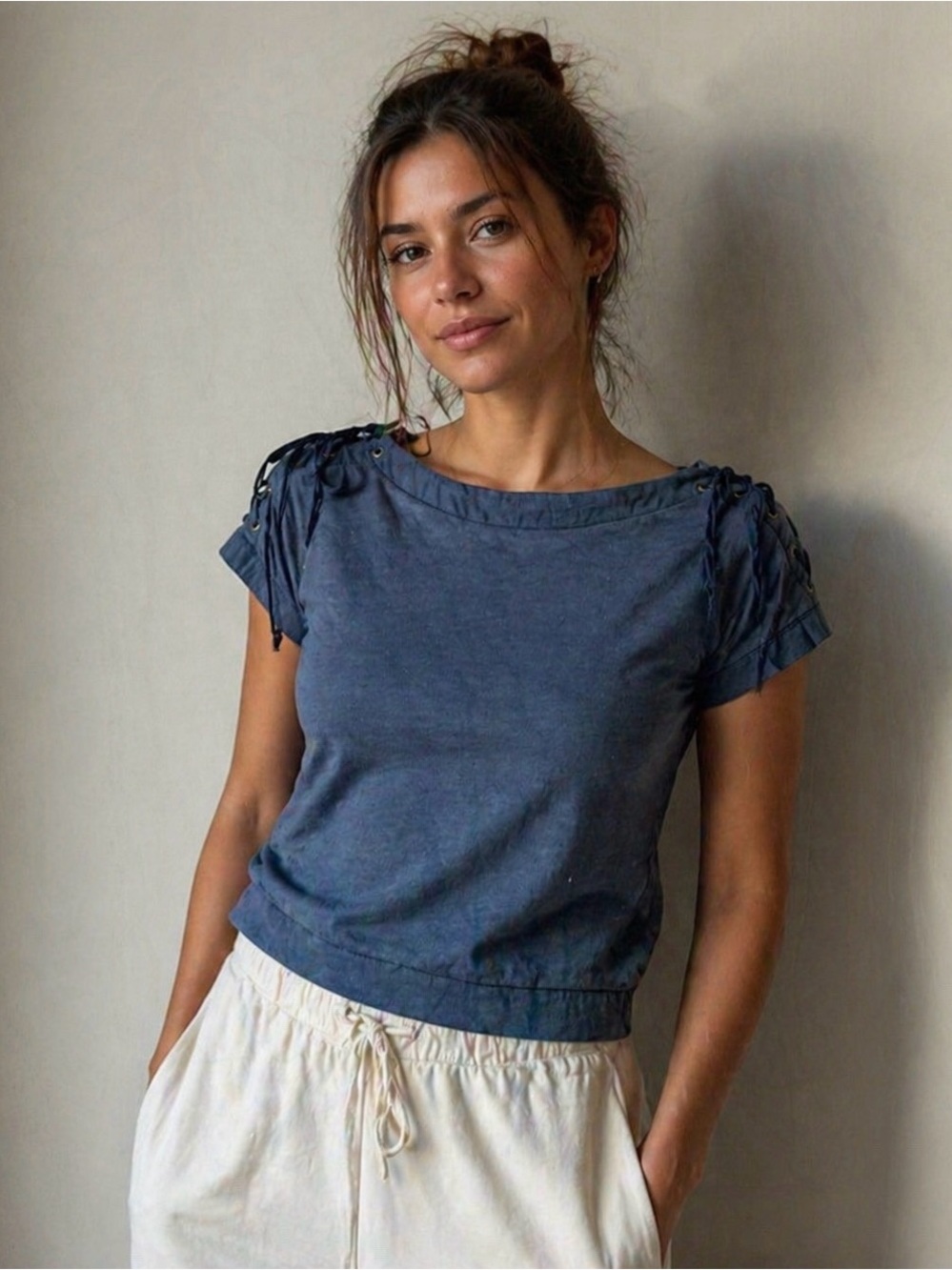 Banana Republic detailed T-shirt